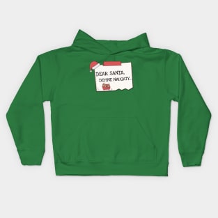 Dear Santa Kid Christmas Kids Hoodie